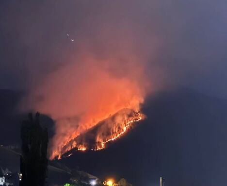 požar kod Ušća