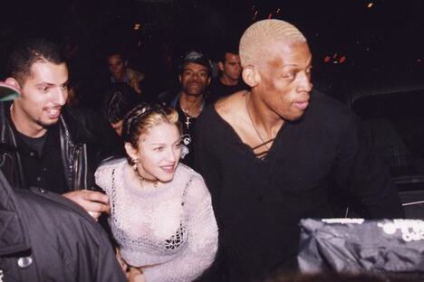 Madona i Denis Rodman