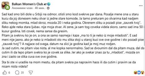 Snaja pronašla staru fotografiju muškarca upućenu njenoj svekrvi