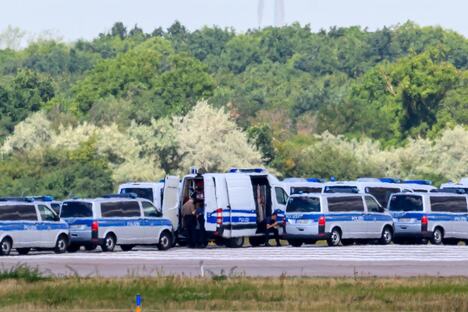 Nemačka Lajpcig aerodrom policija (5).jpg