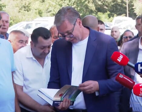 Aleksandar Vučić put Kaone - Luke