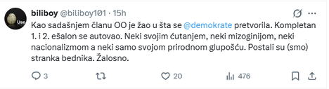 2026-08-15 10_27_07-UžičkaRepublika on X_ _Kao bivšem PO DS ovaj fašistički tvit izaziva gađenje! Ov.png