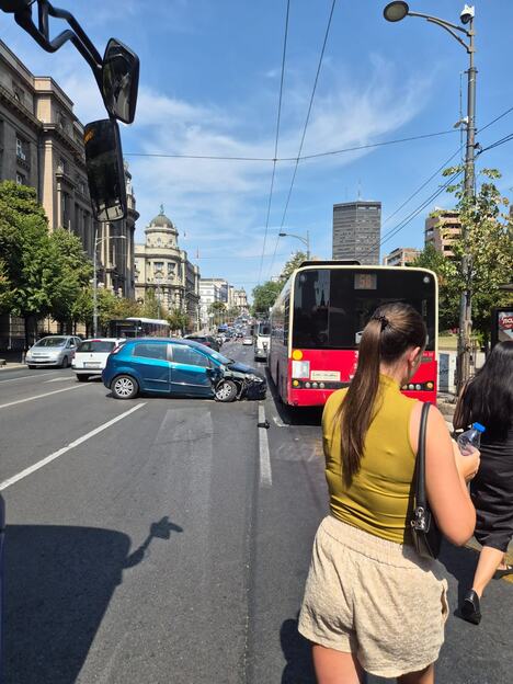 saobraćajna nesreća, kneza Miloša