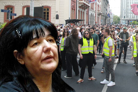 MIra Marković blokaderi