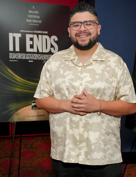 Riko Rodrigez na premijeri filma It Ends
