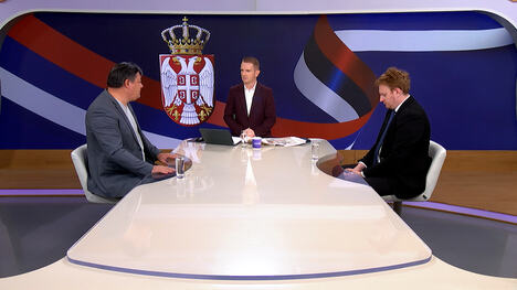 Dejan Miletić i Rajko Petrović u studiju Kurir televizije govore o predizbornim dešavanjima