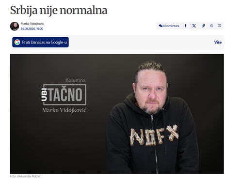 2026-08-27 11_15_17-Srbija nije normalna - Marko Vidojković - Dnevni list Danas.png