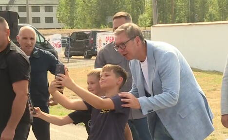 Aleksandar Vučić Ljubovija