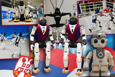 roboti fabrika humanoidnih robota kompanija Minth  Šabac
