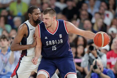 Kevin Durant i Nikola Jokić