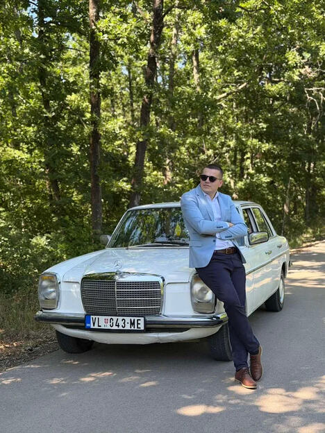 Jovan Krstić kupio Mercedes oldtajmer