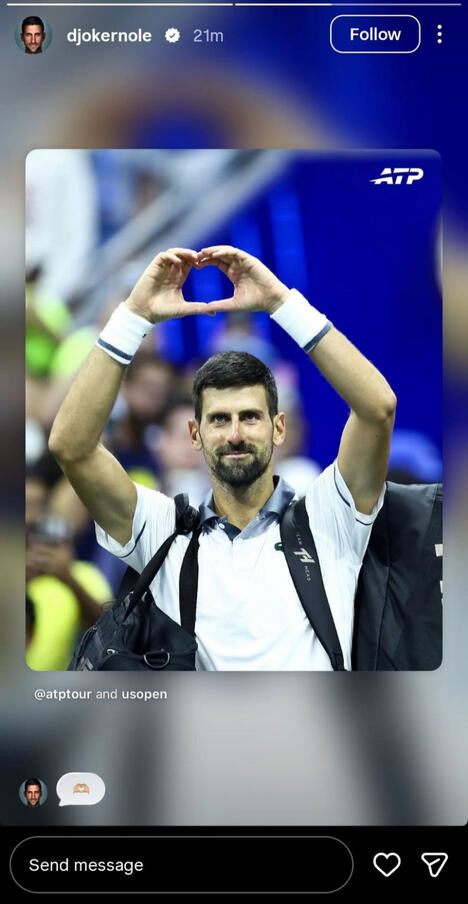 Oglasio se Novak Đoković