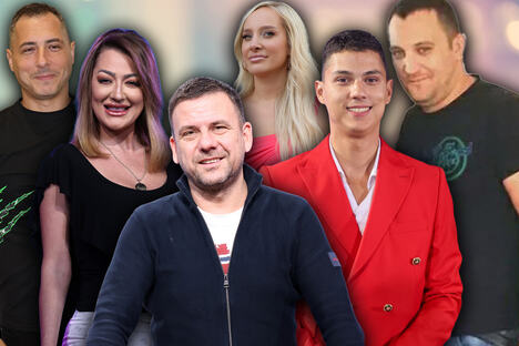stars.Luna Đogani Miki Dudić Jovan Pejić Sandra Rešić Milan Popov Mikica Bojanić
