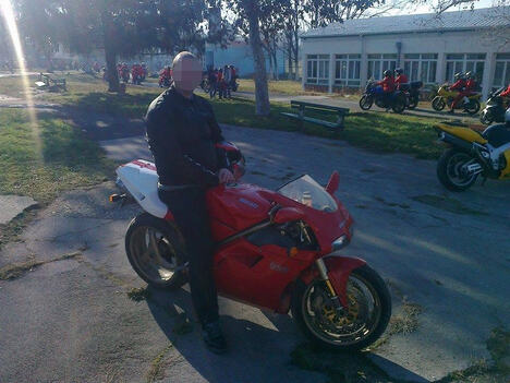 motociklista, Ljig, nesreća