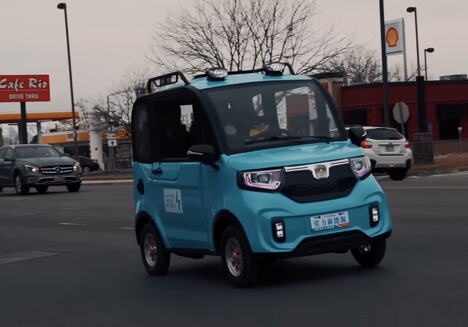 Mali električni automobil Chang Li tokom testiranja nakon isporuke iz Kine (5).PNG