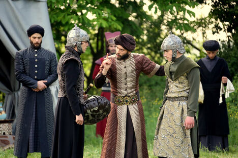 sultan Ahmed I sa sinovima Mehmedom i Osmanom