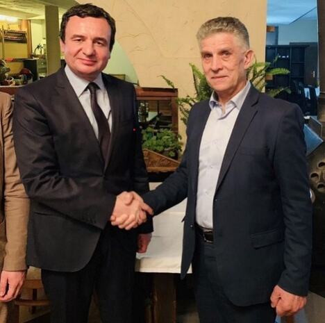 Sulejman Ugljanin i Aljbin Kurti