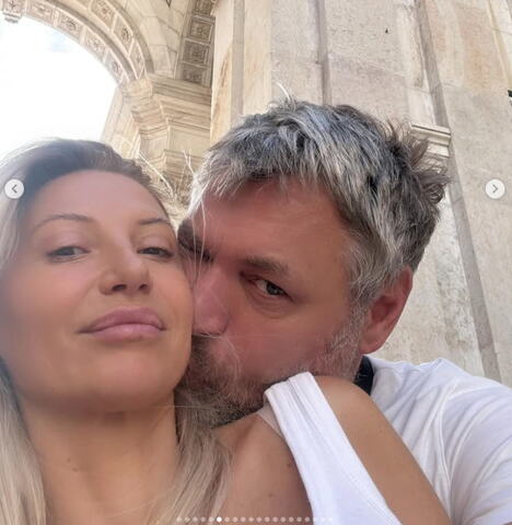 Jelena Jovičić sa mužem Markom