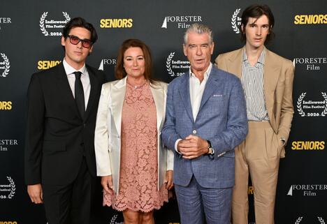 Pirs Brosnan, Kili Šej, Dilan Brosnan, Paris Brosnan