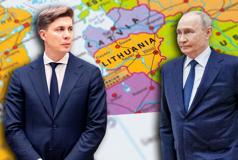 Mindaugas Sinkevičijus premijer Litvanije Vladimir Putin