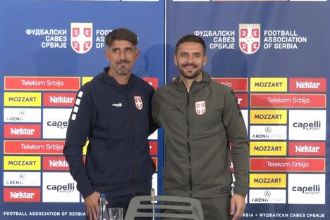 Veljko Pauznović i Dušan Tadić