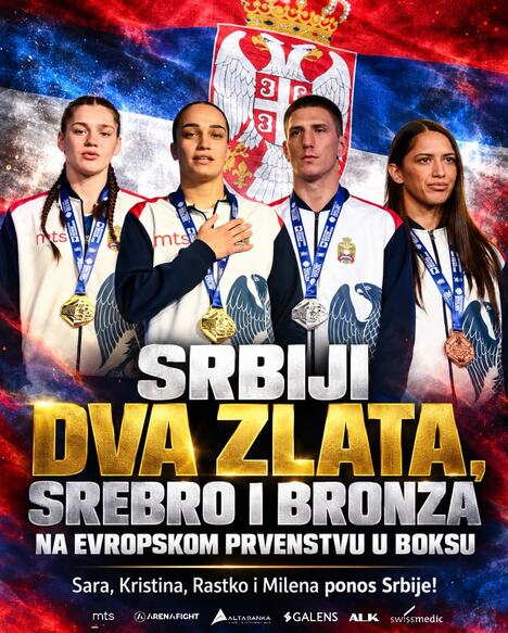 Bokseri Srbije na Evropskom prvenstvu