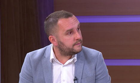 Nenad Uzelac, politički analitičar u studiju Kurir televizije