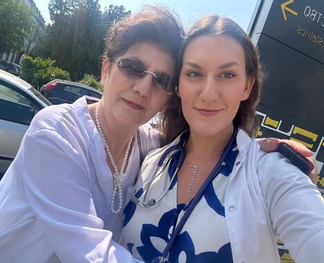 Đurđina Jovanović sa ćerkom