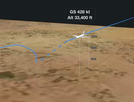 Nasilni sukob i napad nožem u pilotskoj kabini aviona kompanije  Flaj Dubai tokom leta iznad Saudijske Arabije.jpg