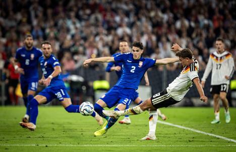 Fudbalska reprezentacija Srbije, Fudbalska reprezentacija Nemačke, Liga nacija