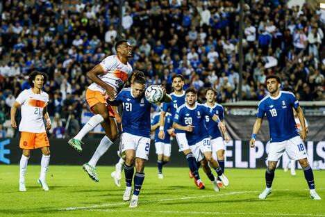Fudbalska reprezentacija Grčke, Fudbalska reprezentacija Holandije, Liga nacije