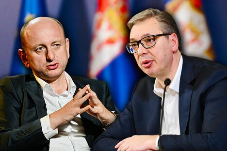 Milan Knežević Aleksandar Vučić