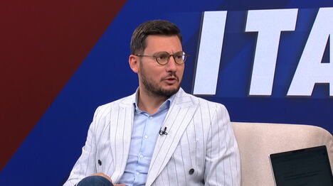 Srđan Barac, politički analitičar gost u emisiji "Kurir i tačka"