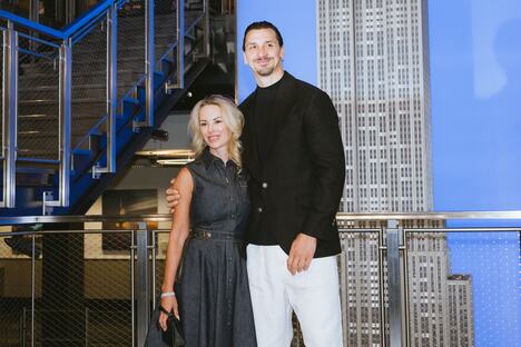 Helena Seger i Zlatan Ibrahimović