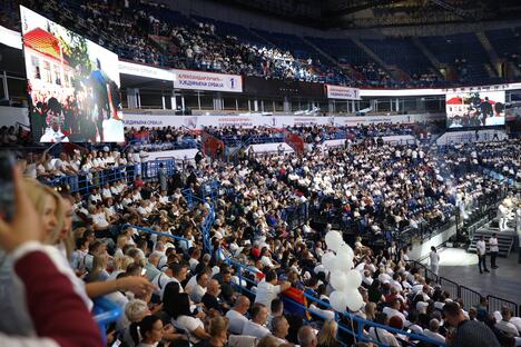 Ujedinjena Srbija Beogradska arena SNS skup