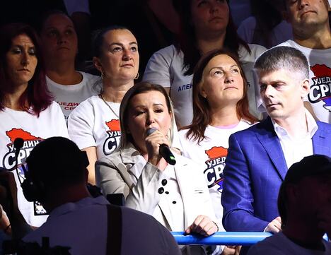 Ujedinjena Srbija Beogradska arena SNS skup