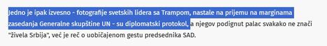 Nova kraj teksta