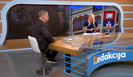 Dejan Vuk Stanković u studiju Kurir televizije