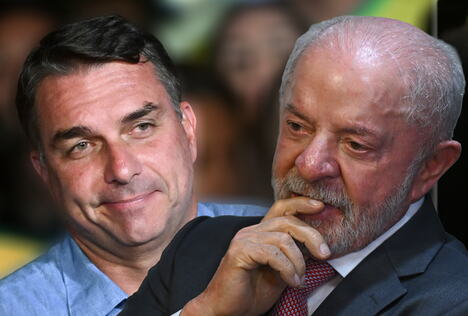 Luiz Inasio Lula da Silva Flavio Bolsonaro