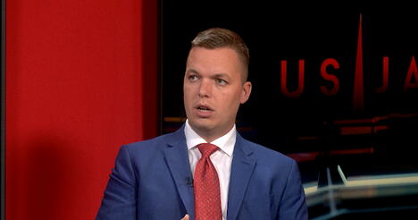 Ðorđe Dabić, član GO SNS u studiju Kurir televizije