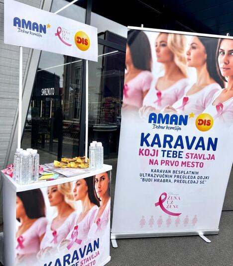 AMAN i DIS kampanja „Žena za ženu“