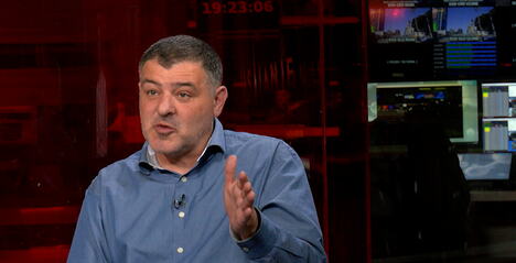 Borko Kašanski - izvršni direktor vesti "Kurira" u studiju Kurir televizije
