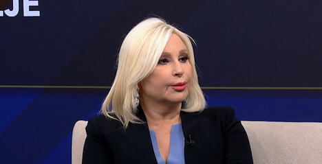 Zorana Mihajlović, bivša ministarka energetike i potpredsednica Vlade Srbije u studiju Kurir televizije