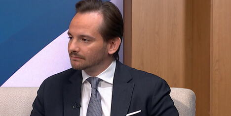 Stefan Krkobabić, potpredsednik PUPS-a u studiju Kurir televizije