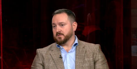 Radoslav Marjanović, predsednik opštine Stari grad i član GO SNS u studiju Kurir televizije
