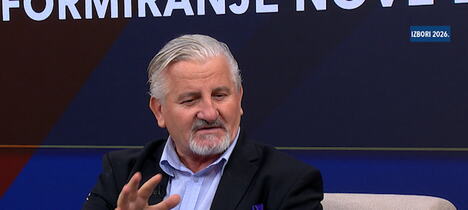 Nebojša Kuzmanović iz Centra za društvenu stabilnost u studiju Kurir televizije