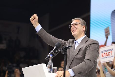 Ujedinjena Srbija Zaječar SNS skup Aleksandar Vučić