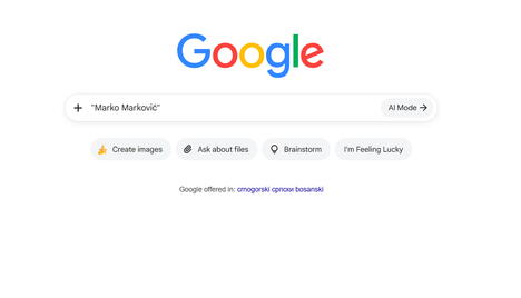 google pretraga ime
