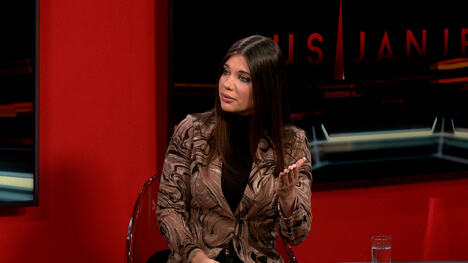 Teodora Pešić - Centar za društvenu stabilnost u studiju Kurir televizije