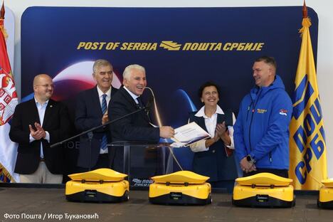 roboti Pošta Srbije
